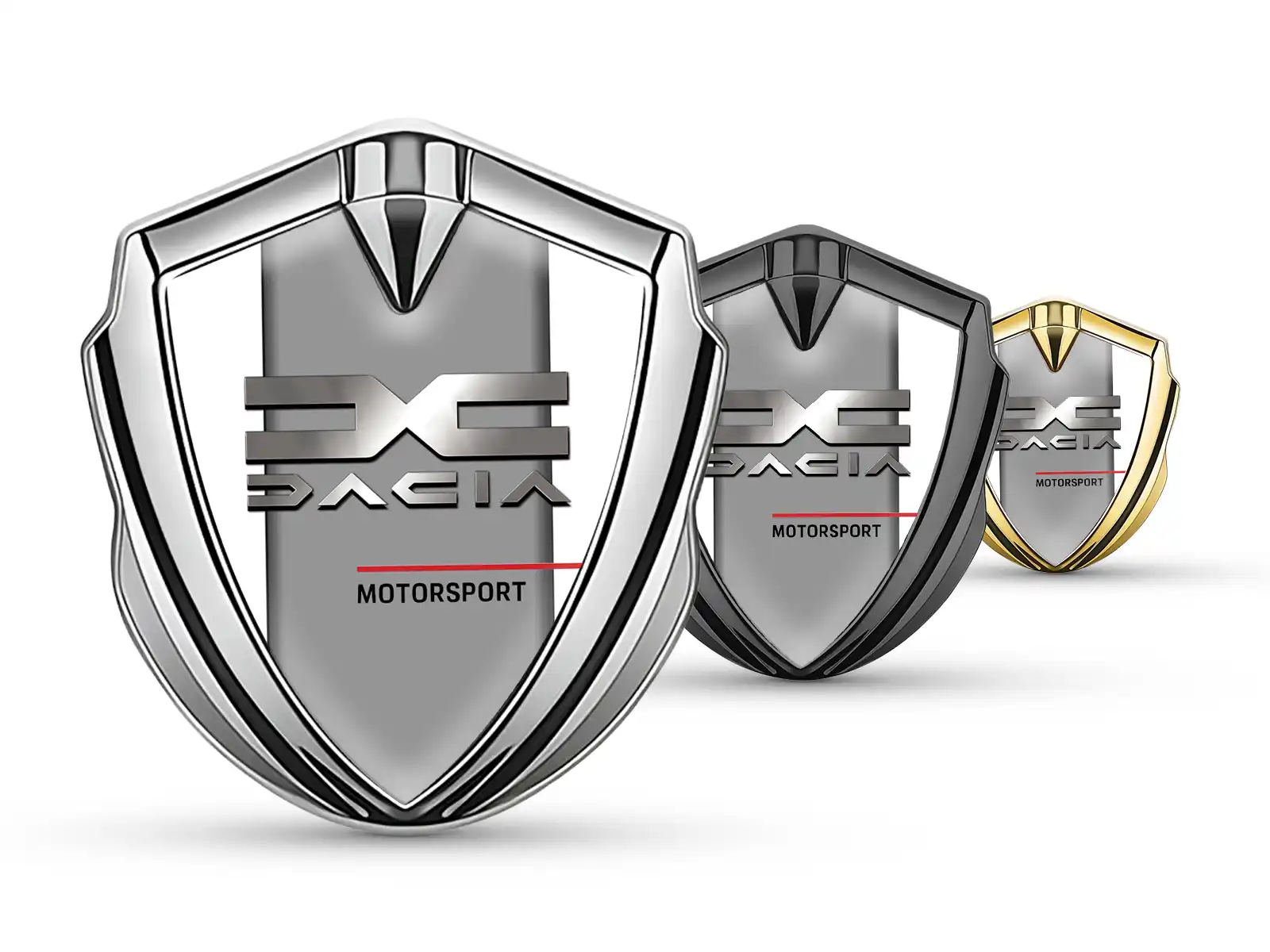 Dacia 3d Emblema Badge Durevole Elegante Disegno